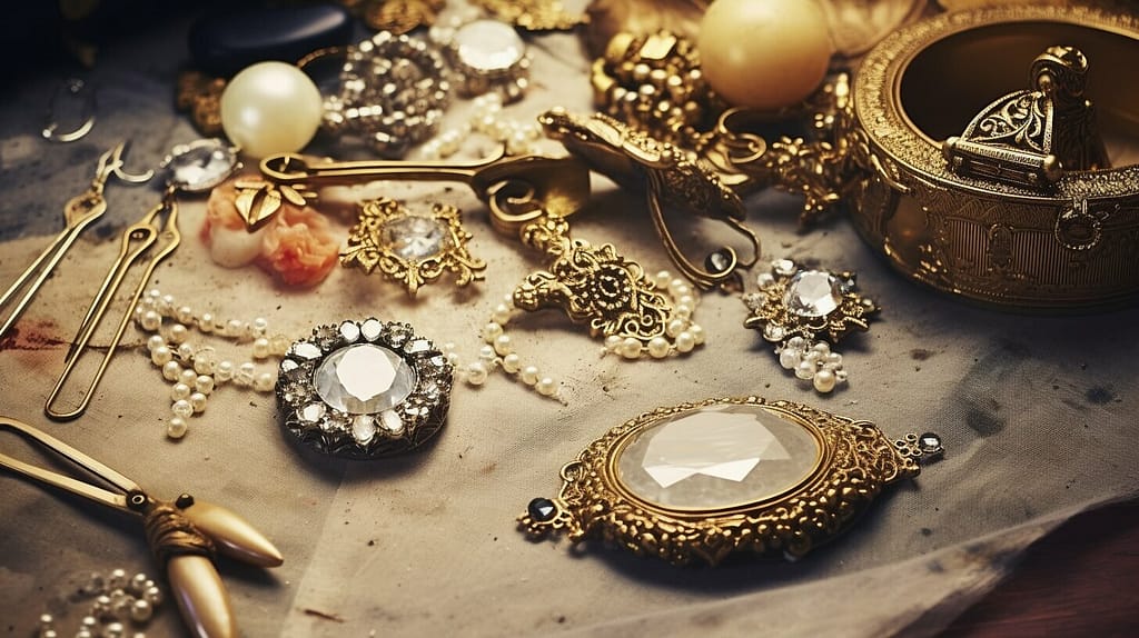 Vintage DIY jewelry